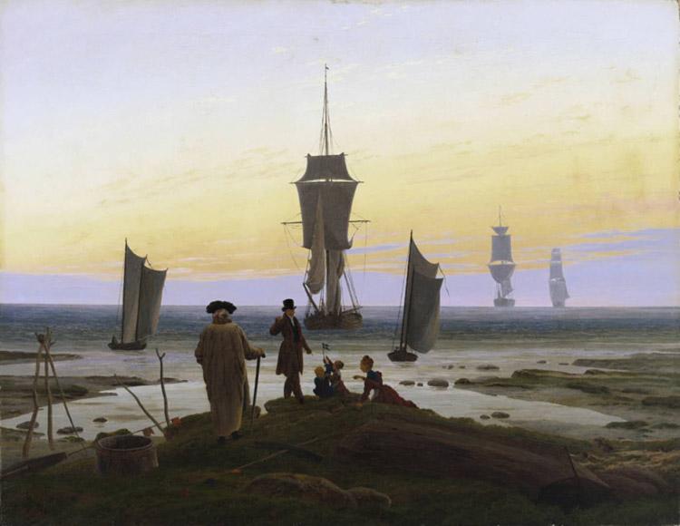 Caspar David Friedrich The Stages of Life (mk09) oil painting image